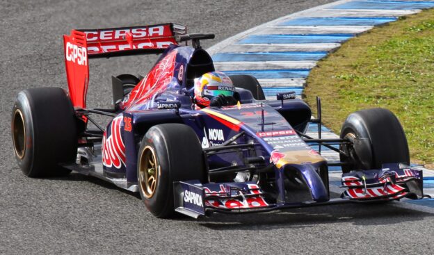 Jean Eric Vergne Toro Rosso STR9