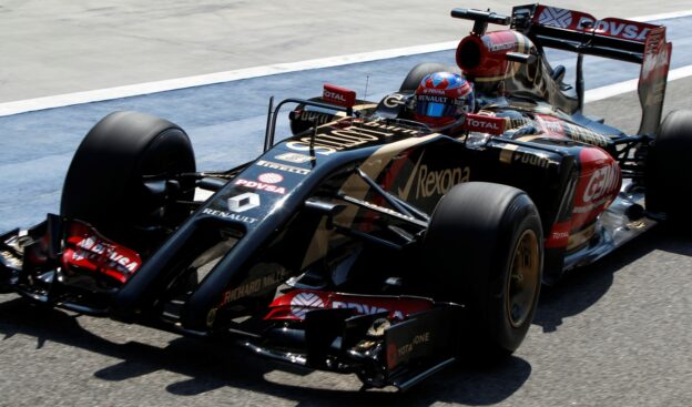 Romain Grosjean, Lotus E22 Renault