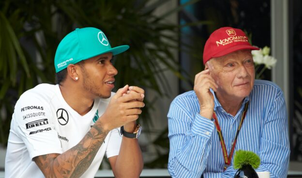 Lewis Hamilton & Niki Lauda