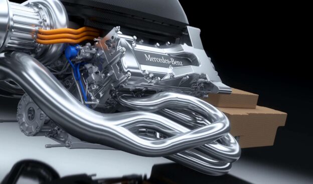 Mercedes First Victory Hybrid F1 Power Unit 2014