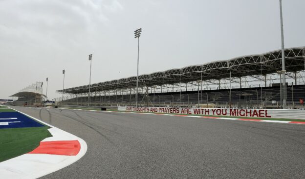 Bahrain 1st Micheal Schumacher corner