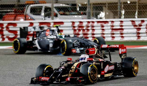 Romain Grosjean, Lotus E22 Renault