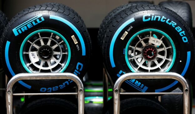 Pirelli F1 rain tyres