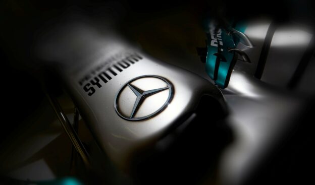 Mercedes W05 nose cone