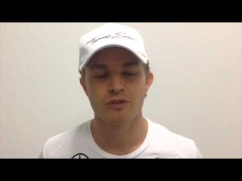 Rosberg 2014 Bahrain F1 Grand Prix feedback