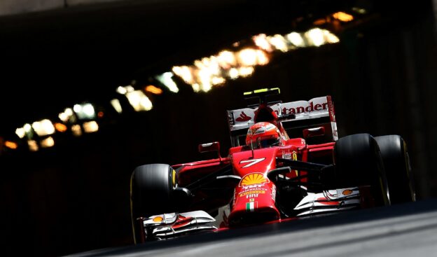 Kimi Raikkonen, Ferrari F14T at Monaco