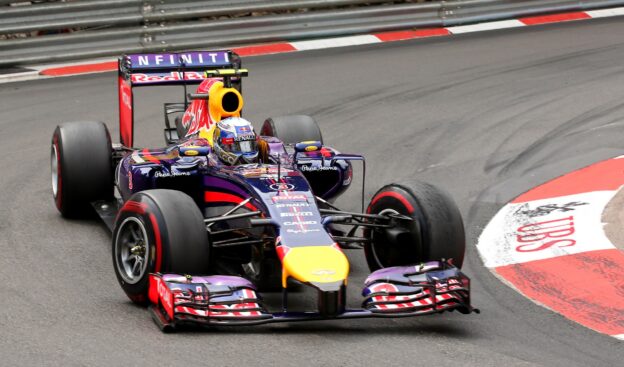 Daniel Ricciardo, Red Bull RB10 driving at Monaco