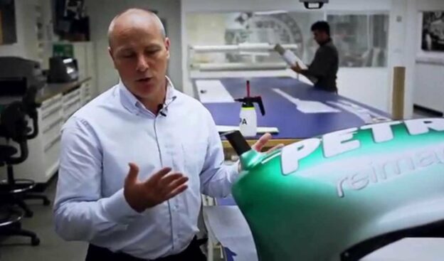 Access All Areas - The Paint Shop of Mercedes F1 team