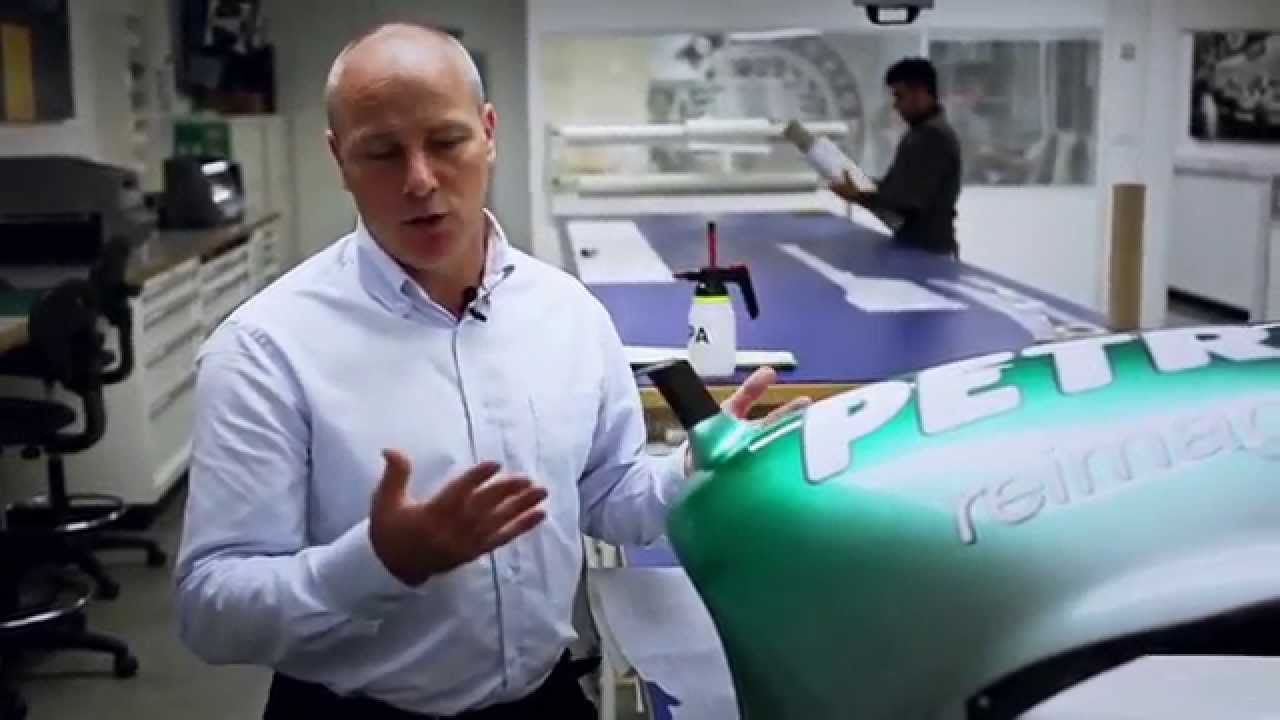 Access All Areas - The Paint Shop of Mercedes F1 team