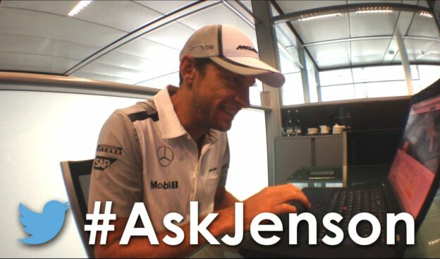 Jenson Button Twitter takeover