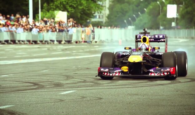 F1 Show Run Making An Almaty Noise In Kazakhstan