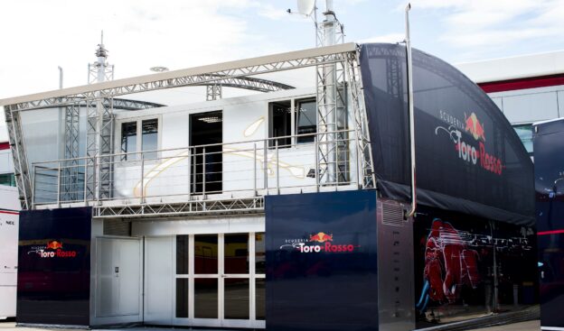 Toro Rosso paddock building