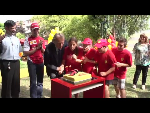 Montezemolo visits Ferrari Summer Centre