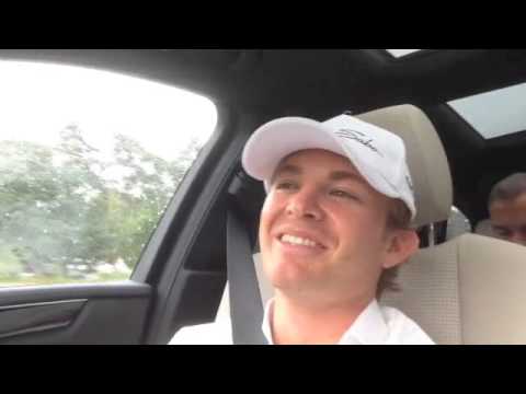 Nico Rosberg video message after winning German GP 2014