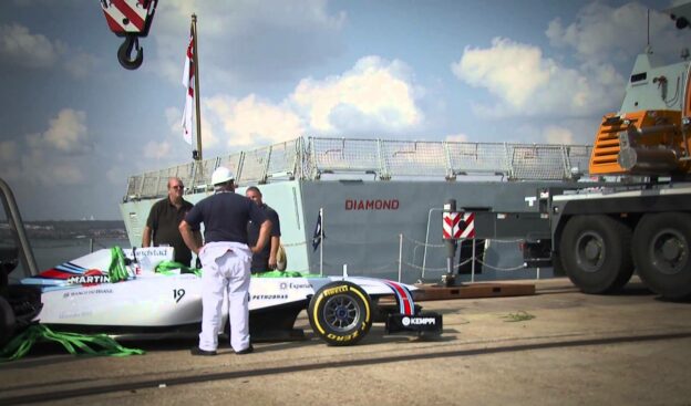 Williams F1 joins forces with the Royal Navy