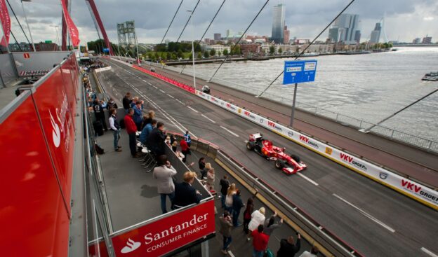 Kimi Raikkonen at VKV City Racing Rotterdam (The Netherlands)