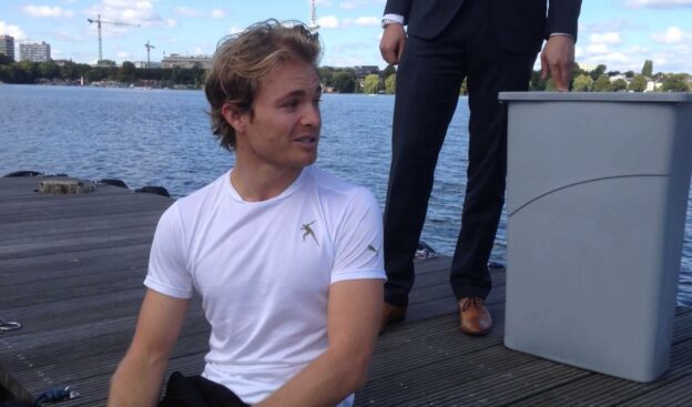 Nico Rosberg ALS ice bucket challenge