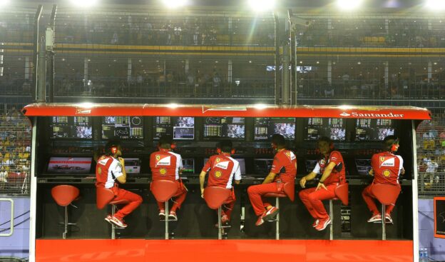 Ferrari pitwall