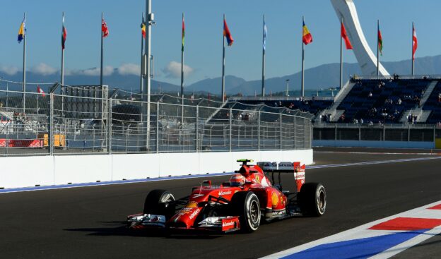 Kimi Raikkonen, Ferrari F14T Sochi circuit