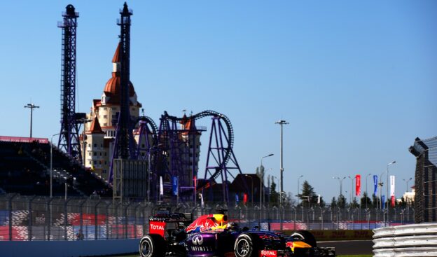 Sebastian Vettel, Red Bull RB10 in Sochi