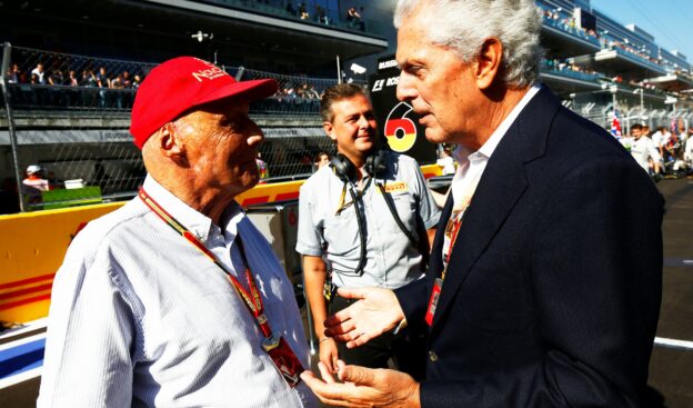 Niki Lauda and Marco Tronchetti Provera