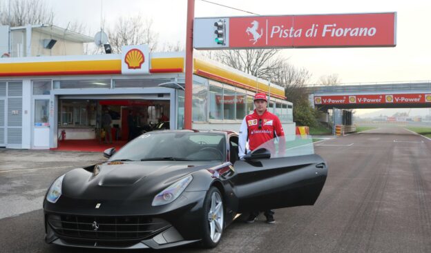 Kimi Raikkonen at Fiorano