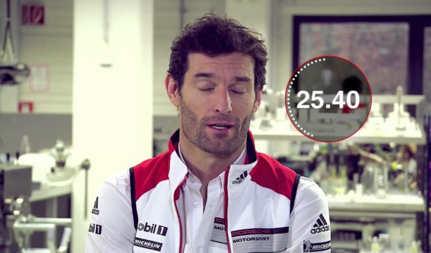 60 Seconds with Porsche Driver Mark Webber - Mobil 1 THE GRID