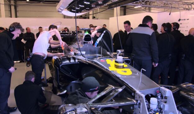 MCLAREN HONDA Silverstone F1 test