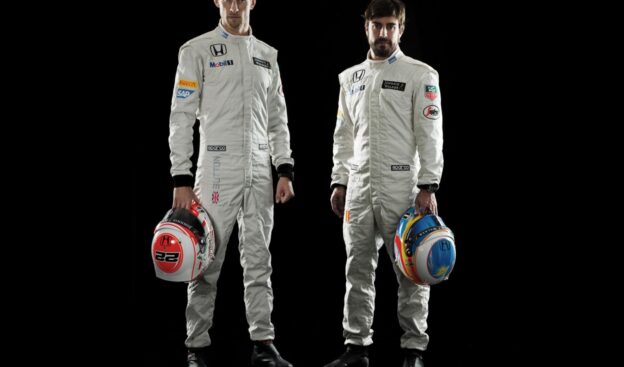 Jenson Button and Fernando Alonso