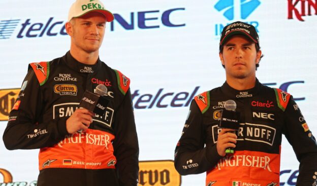 Nico Hulkenberg and Sergio Perez