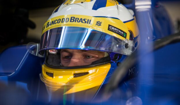 Marcus Ericsson sits in the Sauber C-34