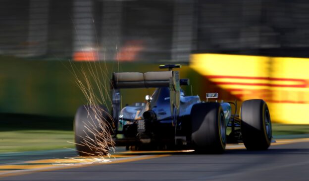 F1 sparks causing issues in Shanghai