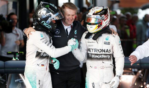 Nico Rosberg & Lewis Hamilton