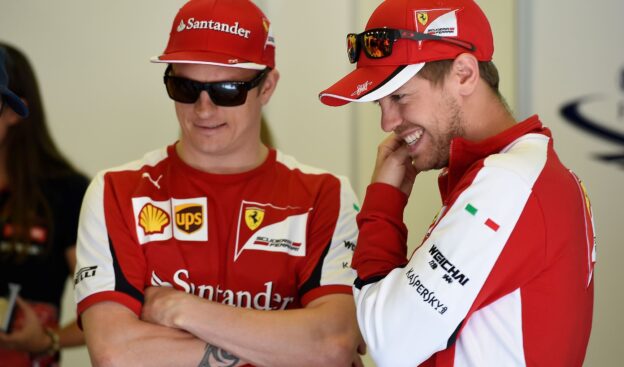 Kimi Raikkonen & Sebastian Vettel