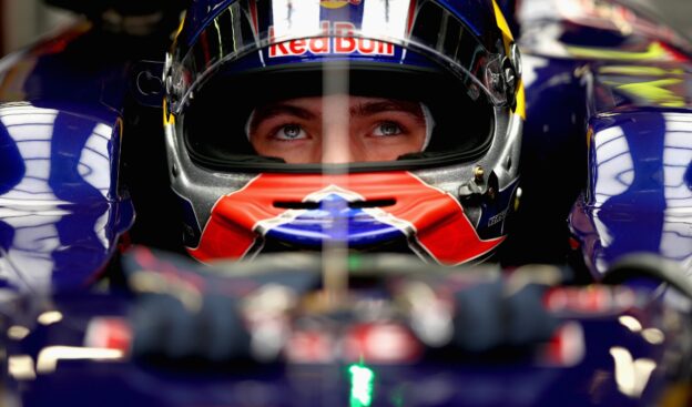 Max Verstappen with helmet