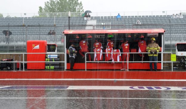 Ferrari pitwall