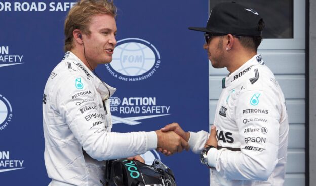 Nico Rosberg & Lewis Hamilton