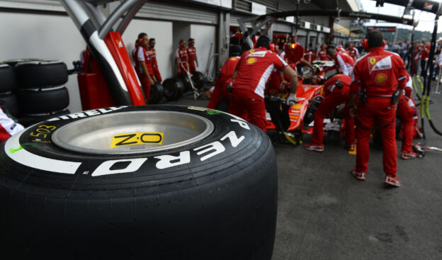 Ferrari pitstop at Spa