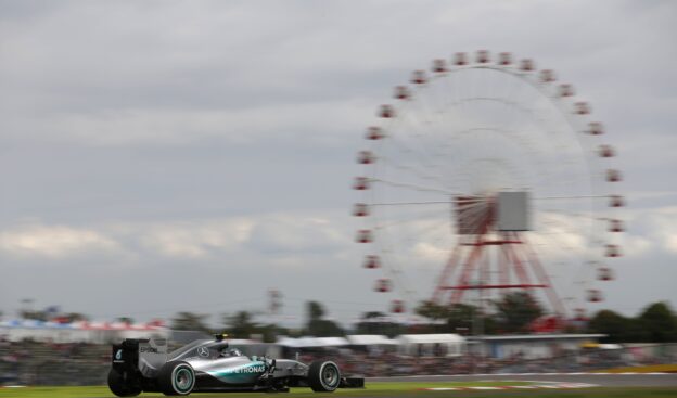 Nico Rosberg, Mercedes W06 at Suzuka