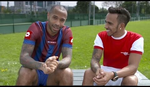 Lewis Hamilton & Thierry Henry - Winners Never Quit, Quitters Never Win