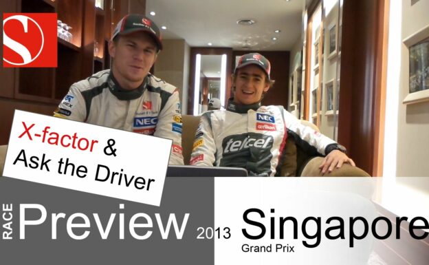 2013 Singapore GP - Race Preview / Ask the Driver - Sauber F1 Team