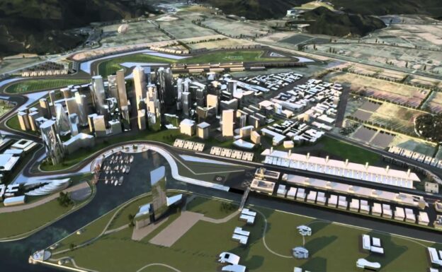 F1 CGI - South Korea's new circuit w/Sebastian Vettel-Red Bull Racing (German)