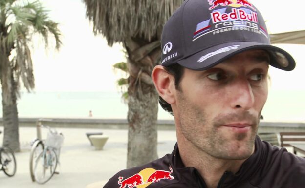 Mark Webber and Sebastian Vettel's day on the beach