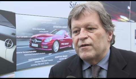 Norbert Haug talking about the new Mercdes GP W02 F1 car 2011