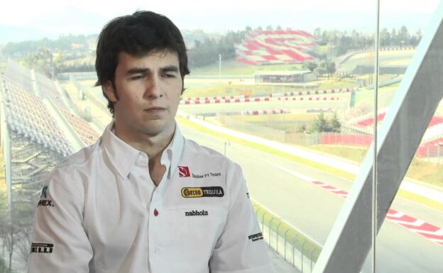 Interview Mexican Sauber F1 driver Sergio Pérez Presesaon 2011