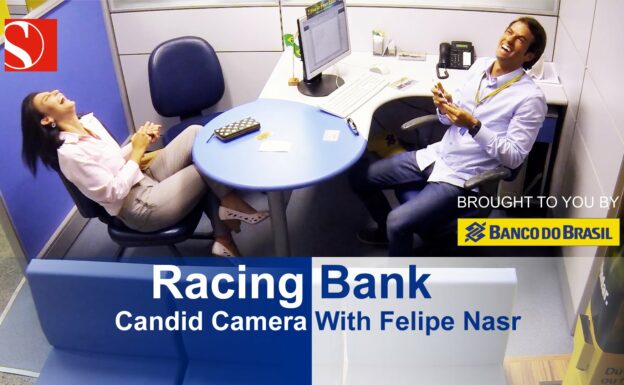 CANDID CAMERA: Racing Bank with Felipe Nasr - Sauber F1 Team