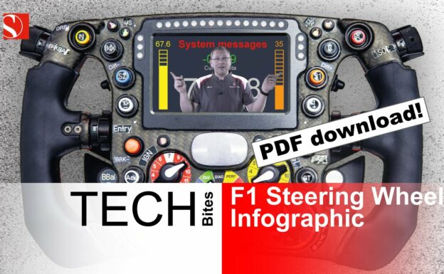 2014 F1 Steering Wheel Infographic - Sauber F1 Team