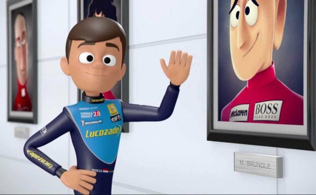 McLaren Cartoon Tooned 8 Lecture Circuit (HD)