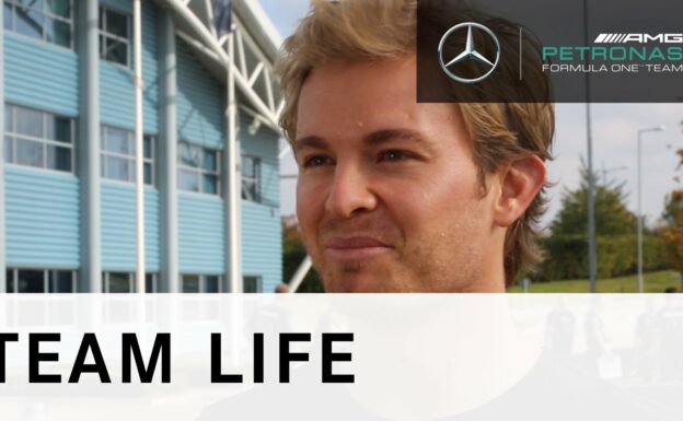 Nico Rosberg's reaction to winning F1 World Constructors' Championship 2015