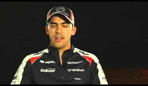 Gran Premio de Brasil carrera Presentación - Pastor Maldonado